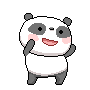 Resultado de imagem para panda cute pixel art gif