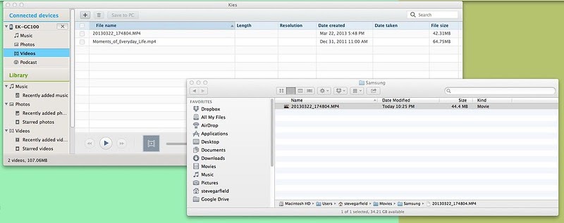 Samsung ek gc110