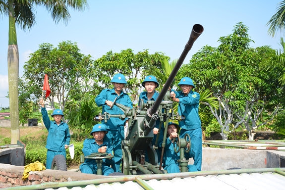 Phát huy vai trò xung kích của lực lượng dân quân tự vệ trong tình hình mới