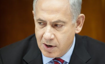 PM Netanyahu at cabinet meeting 