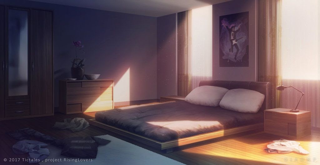 Anime Bedroom Background Wallpaper - Home Design Ideas