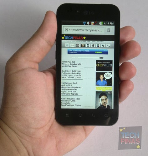 lg optimus black