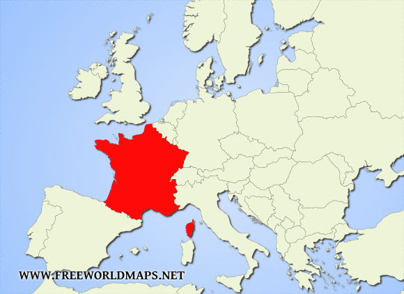 Where Is France Located In The World Map ~ CLANDESTINEMODERATION