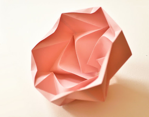 Origami Snowflake Lampshade