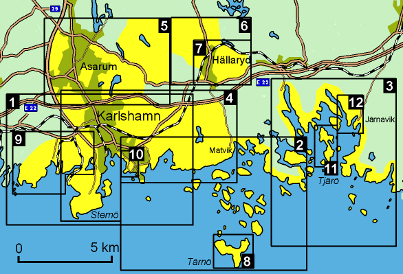 Karlshamns Skärgård Karta | Karta