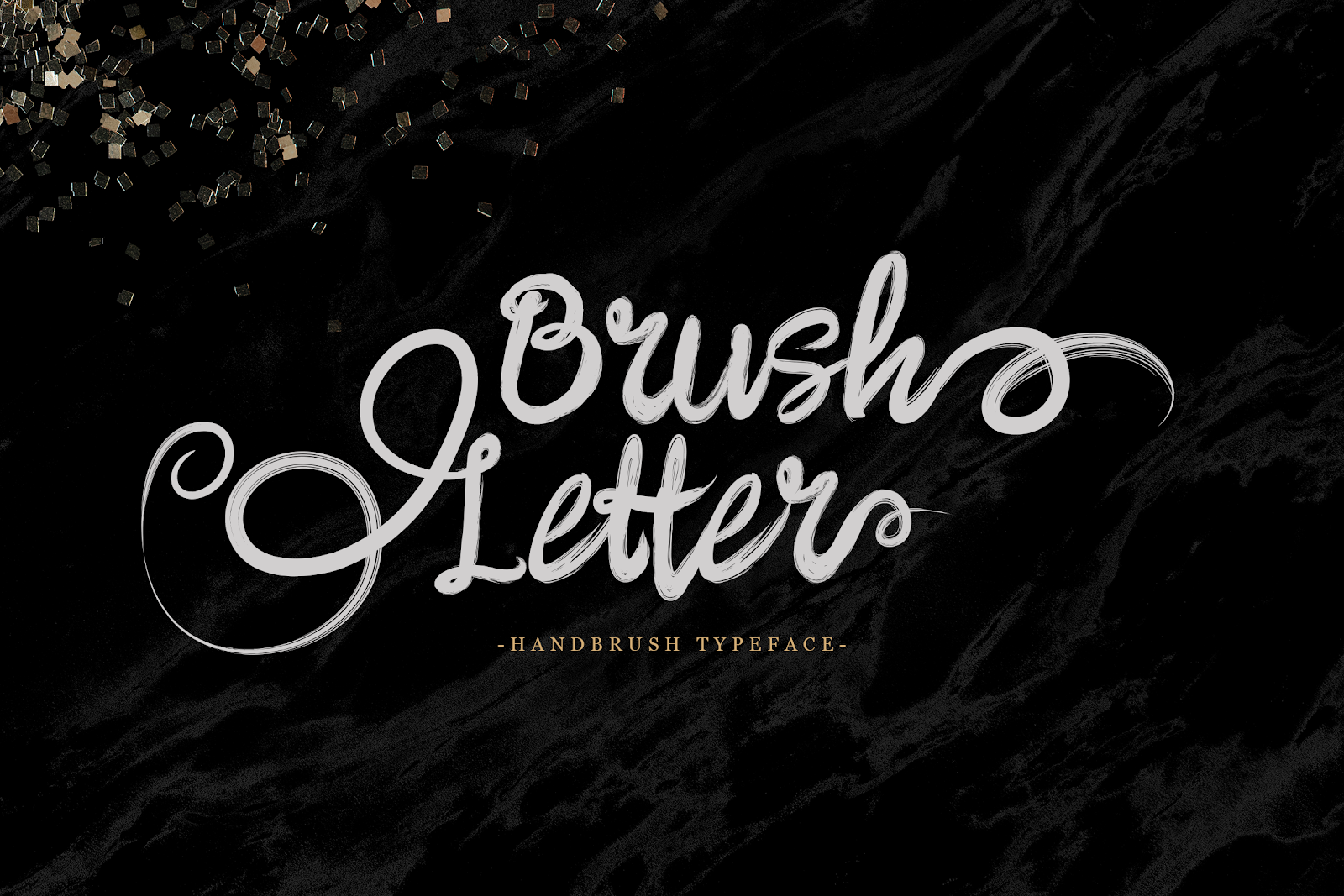 Alphabet Paint Brush Font - Download high-quality modern fonts for ...