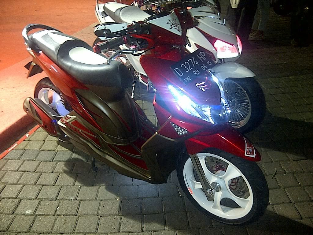 Gambar Gambar Modifikasi Honda Beat Warna Pink Terbaru Pecinta