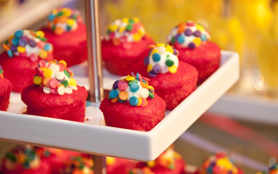 De sobremesa, deliciosos cupcakes pink velvet