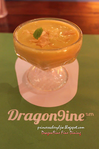 Dragon9ine mango sago cream