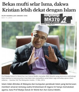 MAZA-Kristian dekat Islam