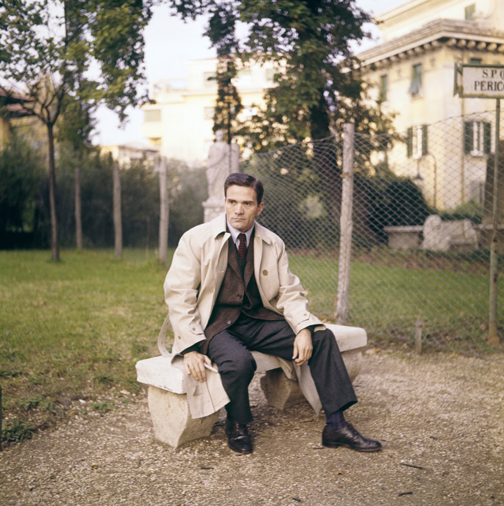 Pier Paolo Pasolini a Roma, nel 1967. - Franco Vitale, Reporters Associati & Archivi/Mondadori Portfolio