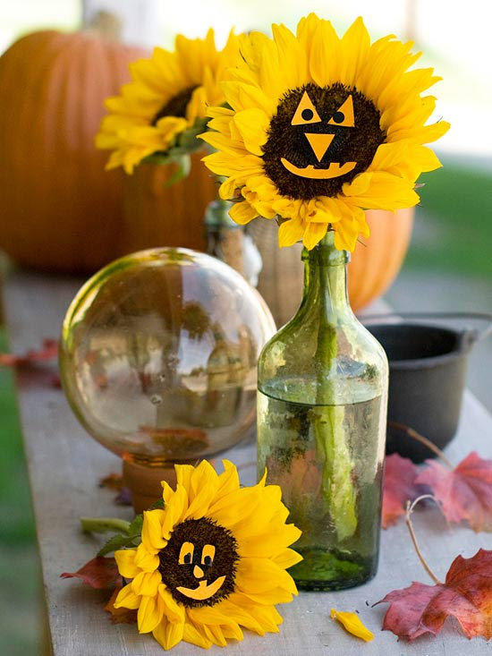 Spooky Sunflowers