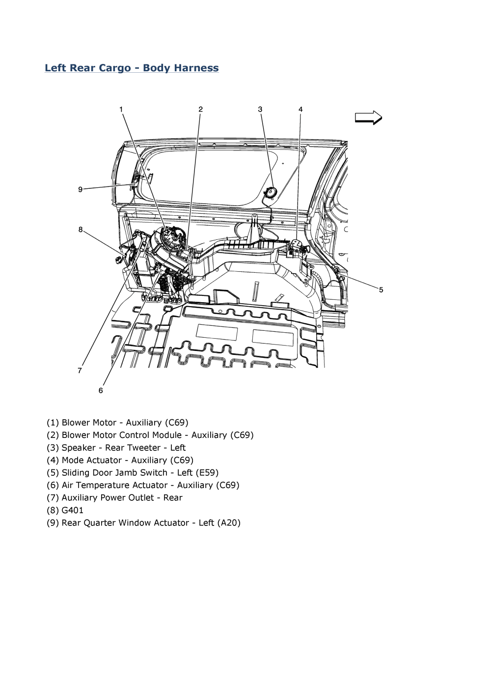 Chevy Uplander Wiring Chart - Wiring Diagram