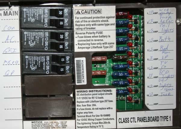 Rv 30 Amp Fuse Box - Complete Wiring Schemas