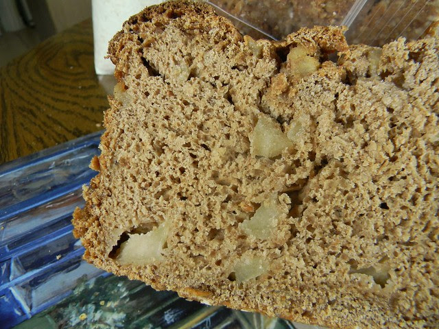 Slice of Spicy Pear Bread