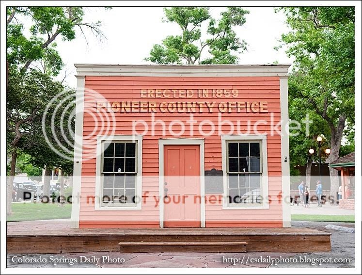 Colorado Springs Daily Photo The Pioneer County Office Doc Garvin S Cabin