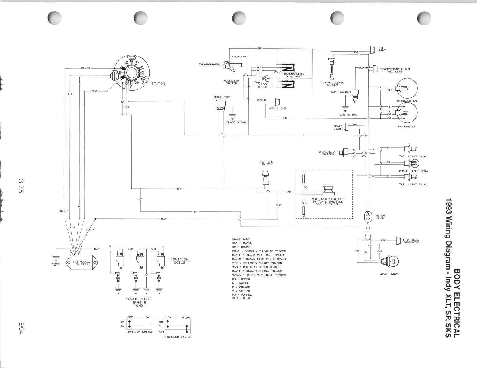 Wiring Schematic For A 2002 Polari 700 - Wiring Diagram Schemas