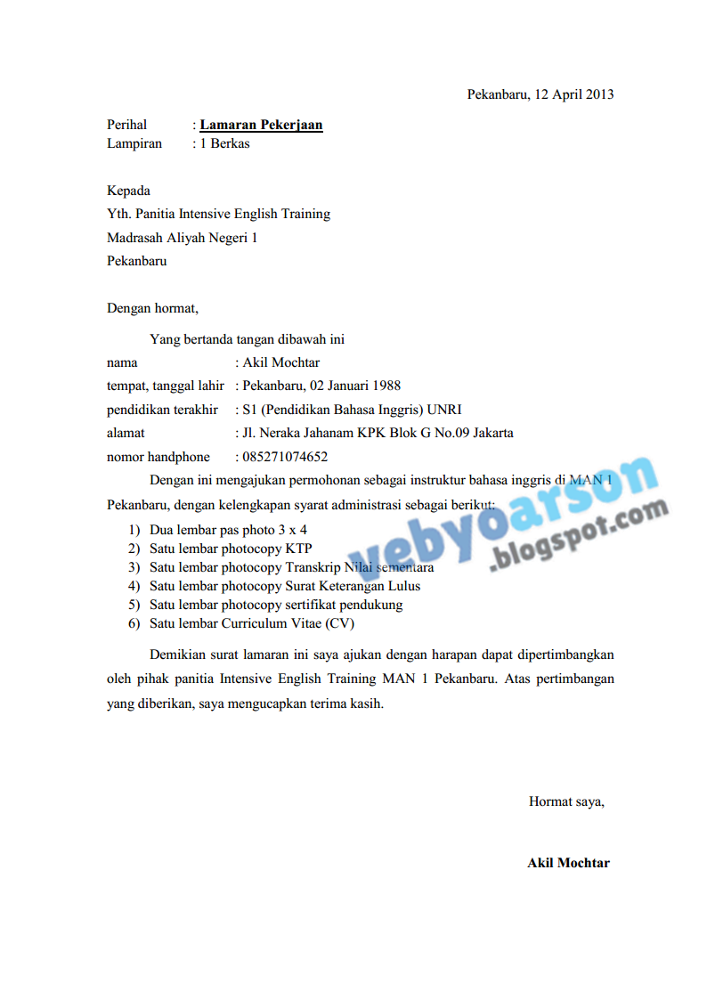 Contoh