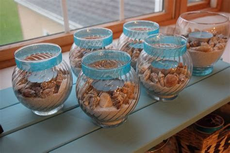 DIY bridal shower "beach" centerpieces Crafts DIY bridal shower "beach" centerpieces Crafts