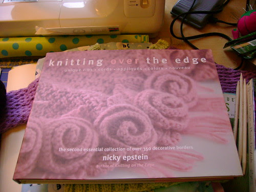 knitting over the edge