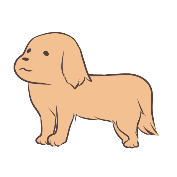 美しい花の画像 驚くばかり犬 フリー素材 イラスト