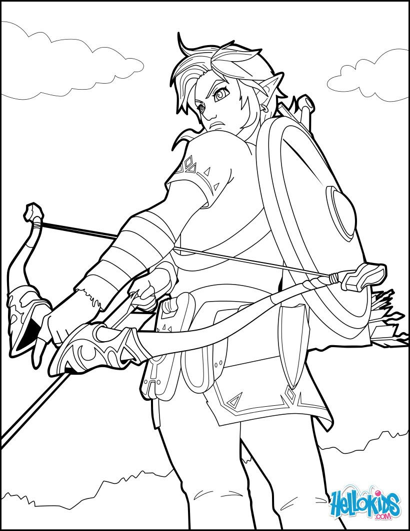 766 Cute Botw Coloring Pages with Printable