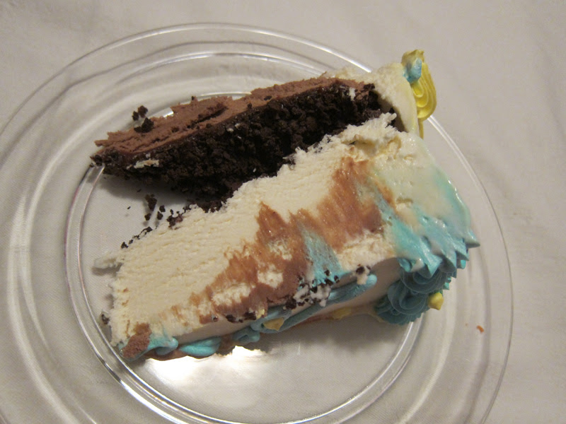 Larry's Dawg House ice cream cake