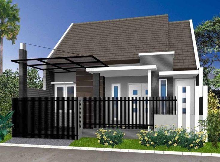 25 Model pagar rumah terbaru 2022