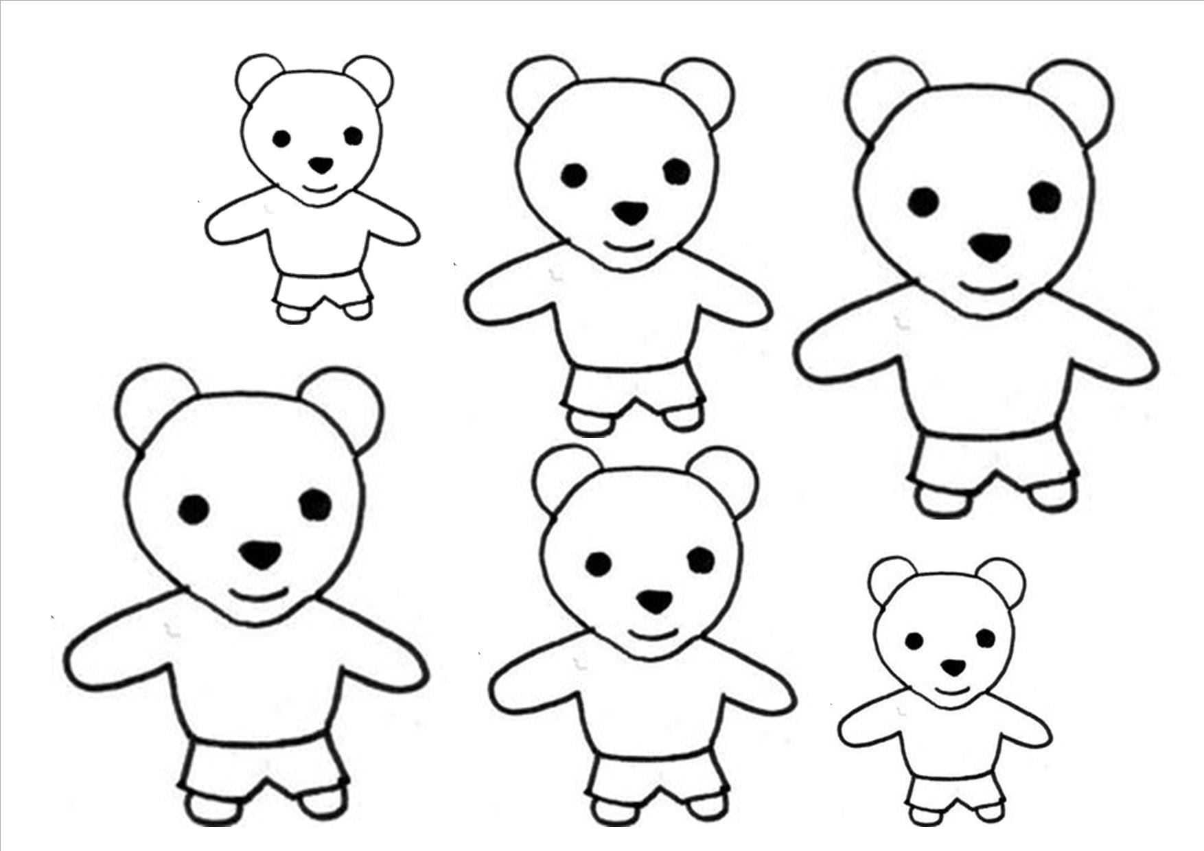 Coloriage De Boucle D or Et Les 3 Ours  Des Milliers de Coloriage