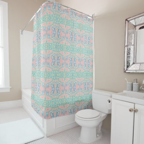 Trendy 19 Retro Pink Shower Curtains Unique Shower Curtain Collections