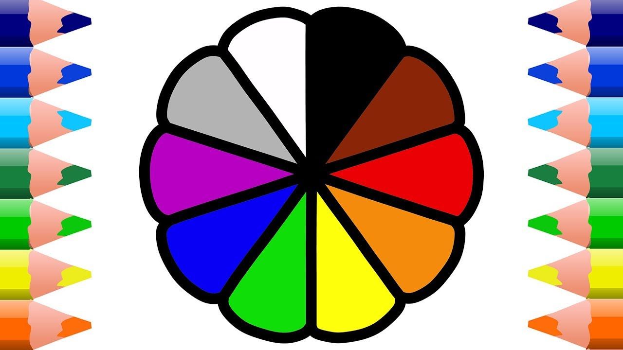 Download 182+ How To Use A Color Wheel Coloring Pages PNG PDF File