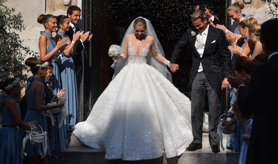 Victoria Swarovski Michael Cinco : Victoria Swarovski S Wedding Dress ...