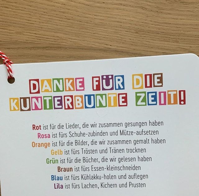 48++ Sprueche danke abschied kindergarten info