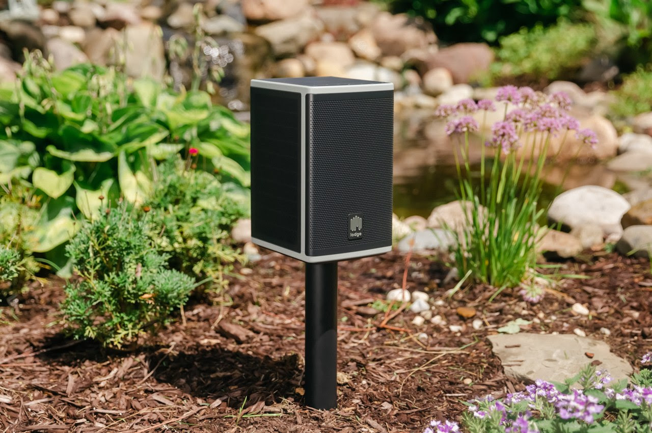 Lodge wireless landscape speakers deliver concert-like sound, live outdoors with ease and are powered by the s