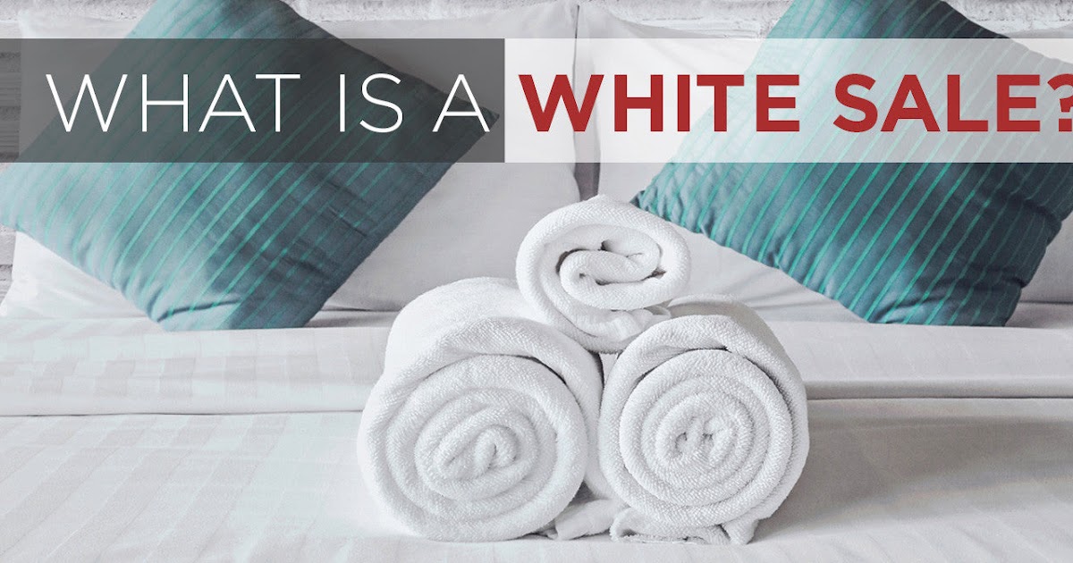 January White Sale What Is White Sales?