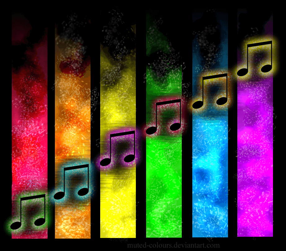 14+ Colorful Wallpaper Music Symbols Free