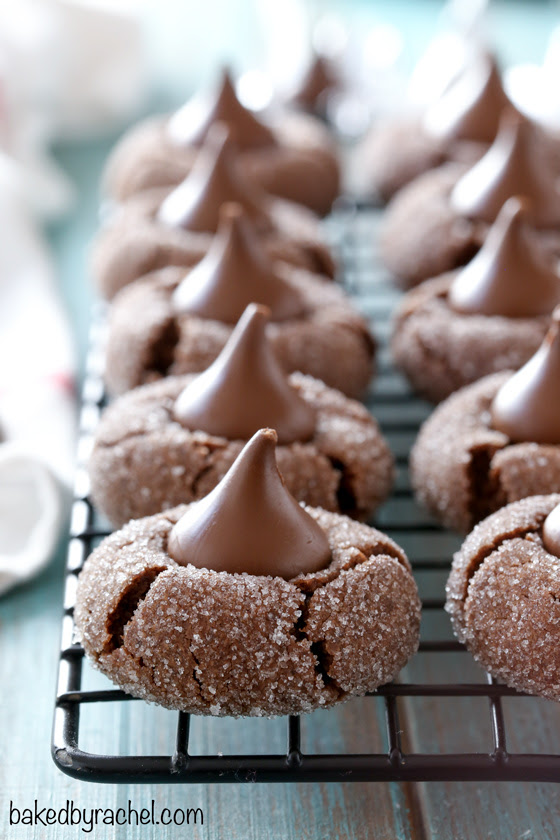 Hershey Kisses Christmas Cookies - Christmas Sugar Cookie Blossoms