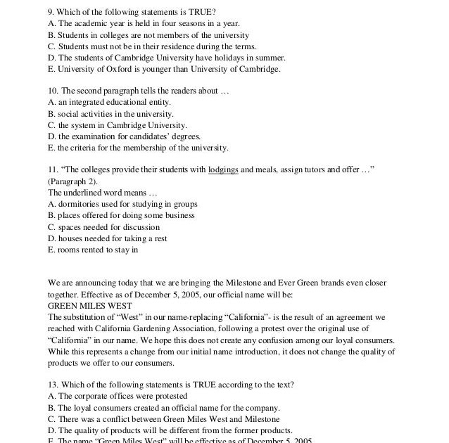 32 Contoh Soal Teks Cause And Effect Kumpulan Contoh Soal