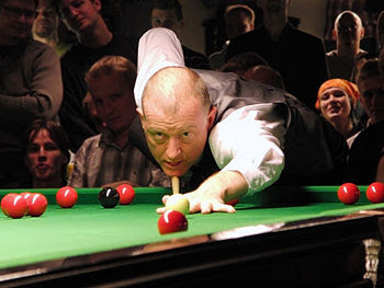 English: Steve Davis at Sports Club Turku in F...