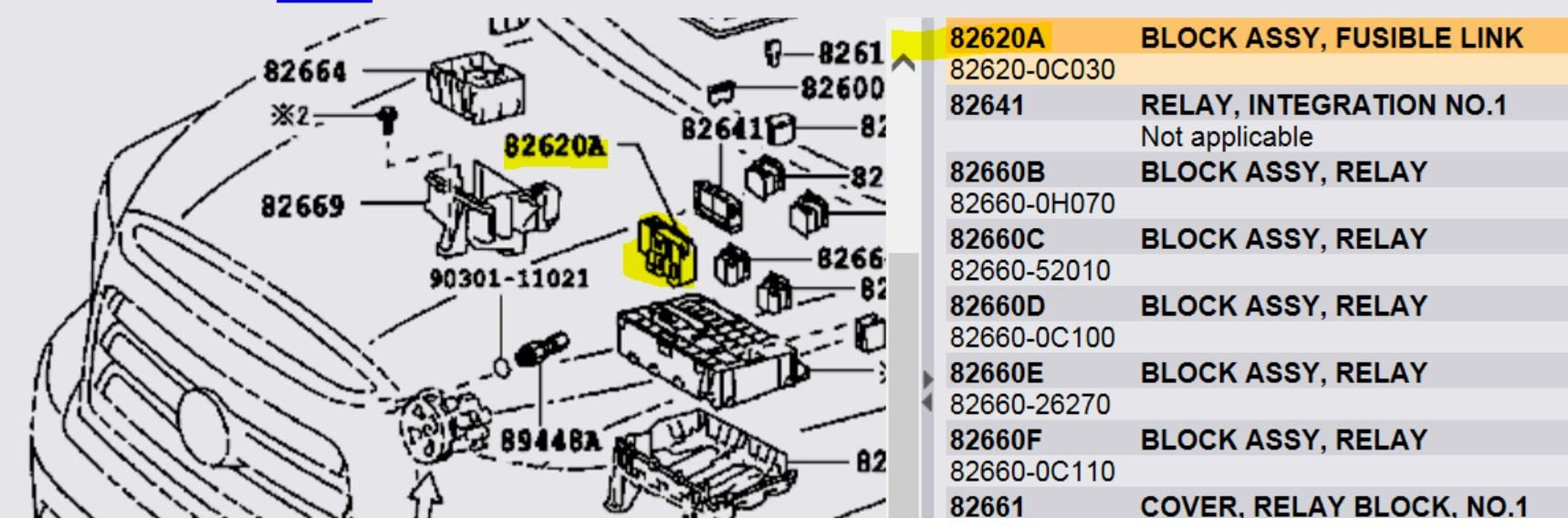 Circuit Electric For Guide: 2007 toyota tacoma fuse diagram