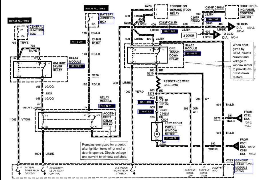 Isuzu Rodeo Wiring Schematic | schematic and wiring diagram