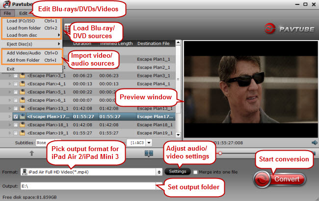 Pavtube video converter
