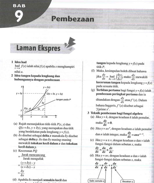 Formula Matematik Tambahan Spm  ocspaab