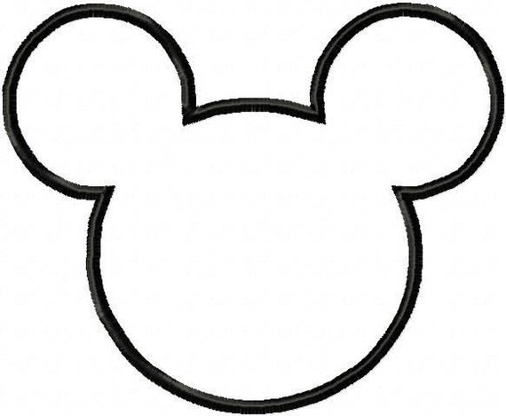 Mickey Mouse Head Template