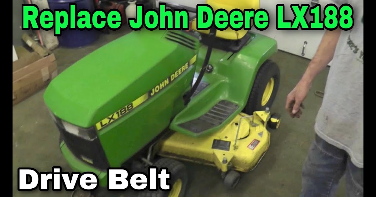 L118 John Deere Belt Diagram