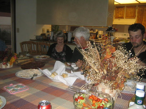 Gram sneaking Joey food