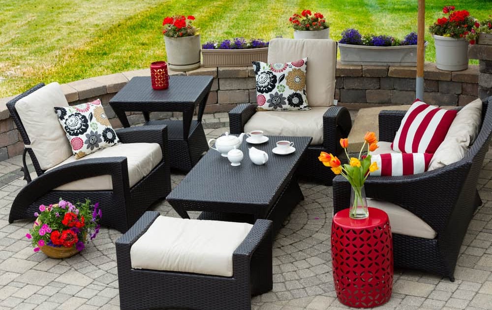 Patio Furniture Stores Jacksonville Fl  Amazon Com Lafwell 7 Pieces