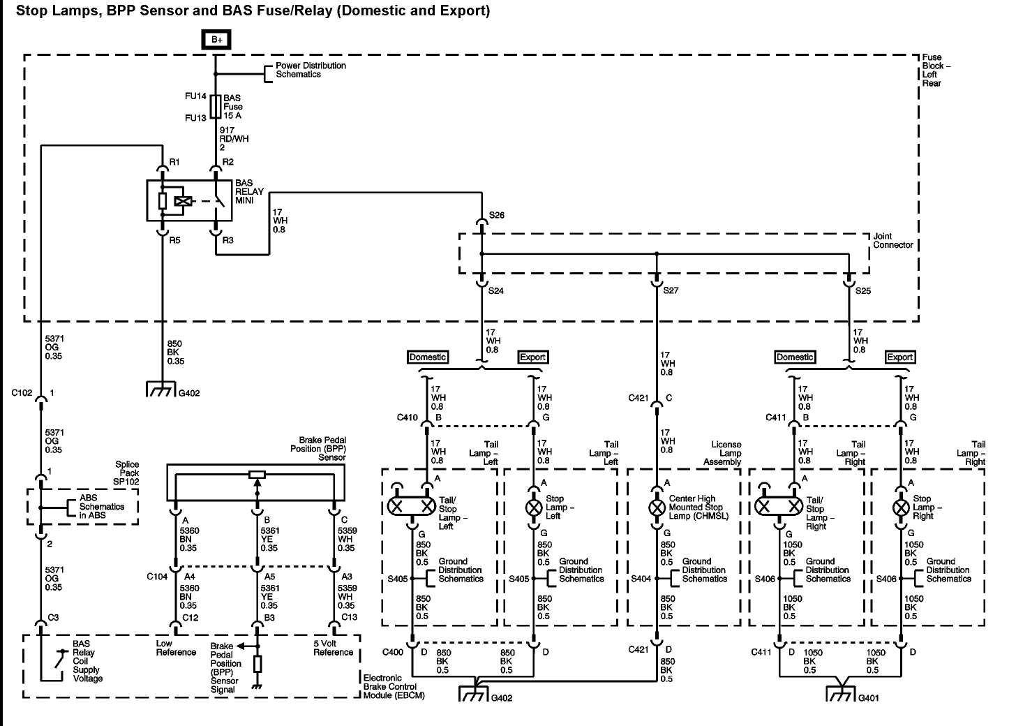 Wiring Schematic For A 2000 Cadillac Escalade - Wiring Diagram Schemas