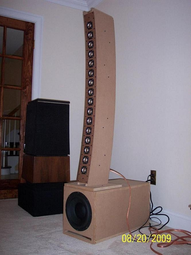 Diy Line Array Speaker Design