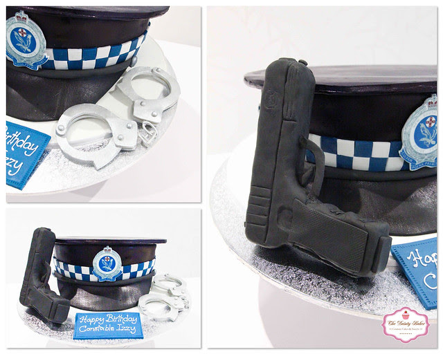 Police Cake Collage